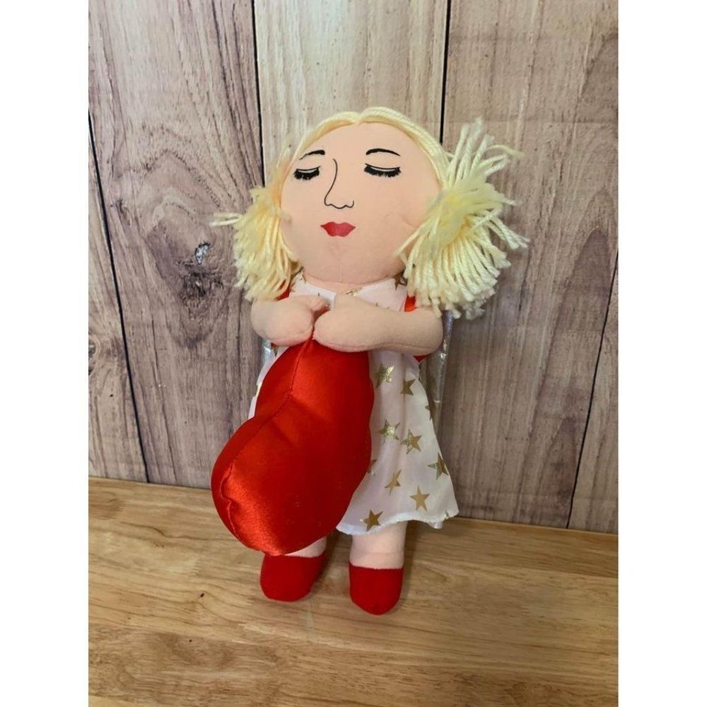 1998 Sugar Loaf Angel Plush Doll 13” Blonde